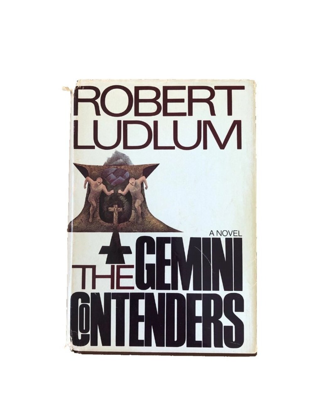 The Gemini Contenders by Robert Ludlum Hardcover 1976 Hardcover DJ